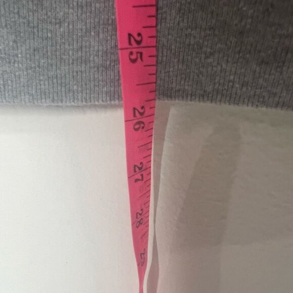 Nike Gray Crewneck Sweatshirt Green Swoosh Sz XL - Picture 4 of 5